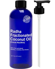 100% Pure Radha Fractionated Coconut Oil