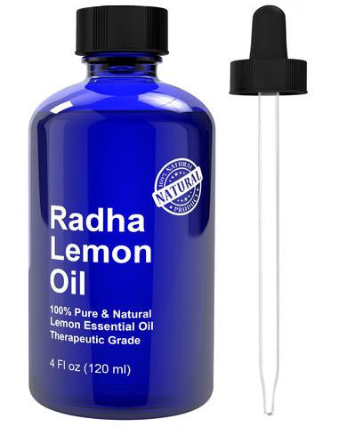 100% Pure Radha Lemon Oil