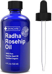 100% Pure Radha Rosehip Oil