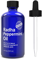 100% Pure Radha Pepperment Oil